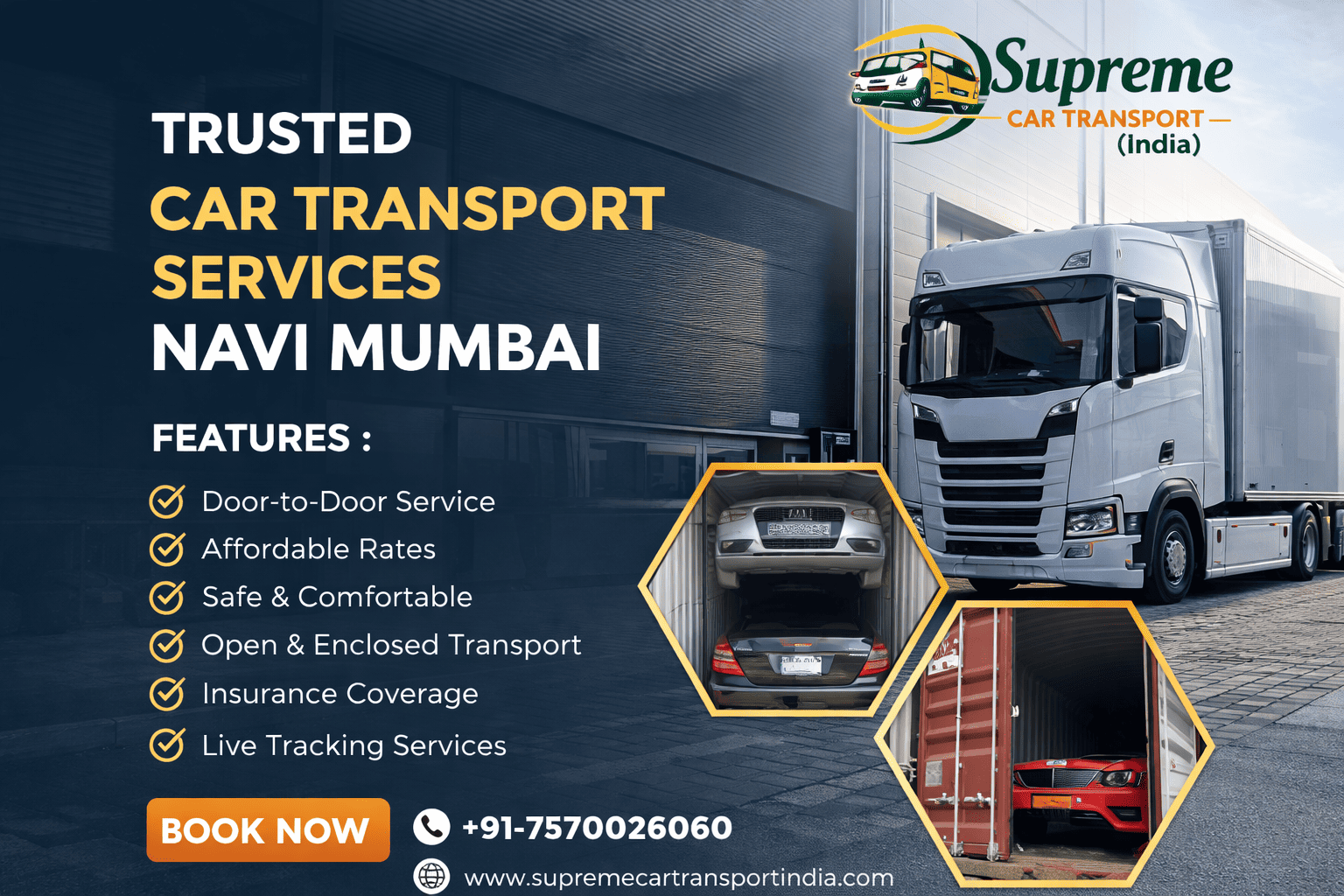 Car Transport in Navi Mumbai