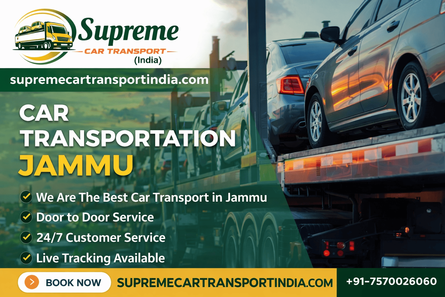 Car Transport in Jammu